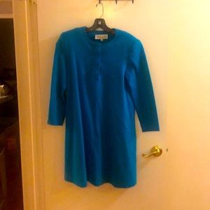 Vintage Steven Stolman Blue Dress